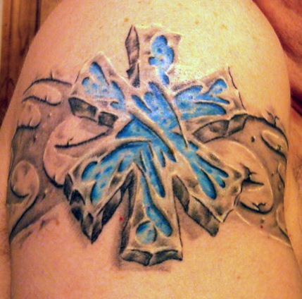ems-star-of-life-tattoo-57591 ems-star-of-life-tattoo-57591
