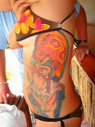 Female-Pirate-Tattoo Female-Pirate-Tattoo