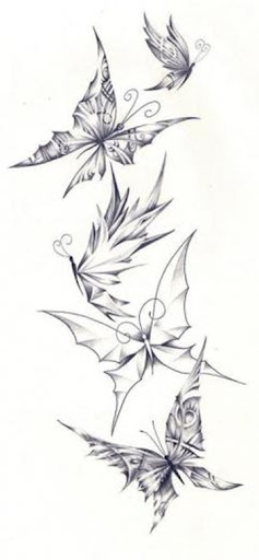 free butterfly tattoo designs. utterfly tattoo design