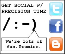 Precision Time Social Media