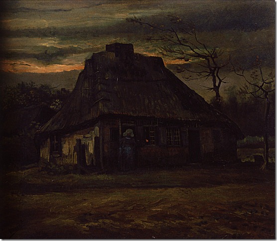 1885 Vincent Van Gogh   La Chaumière  Huile sur Toile    64x78 cm  Amsterdam Rijksmuseum Vincent Van Gogh