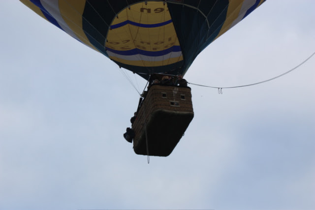 Ballonvaren vanuit Nieuwegein naar Arkel over Nieuwland, Weverwijk, Meerkerk, Zederik, Lakerveld, Lexmond en Vianen