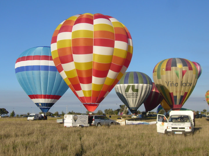 Ballonvaart in Portugal