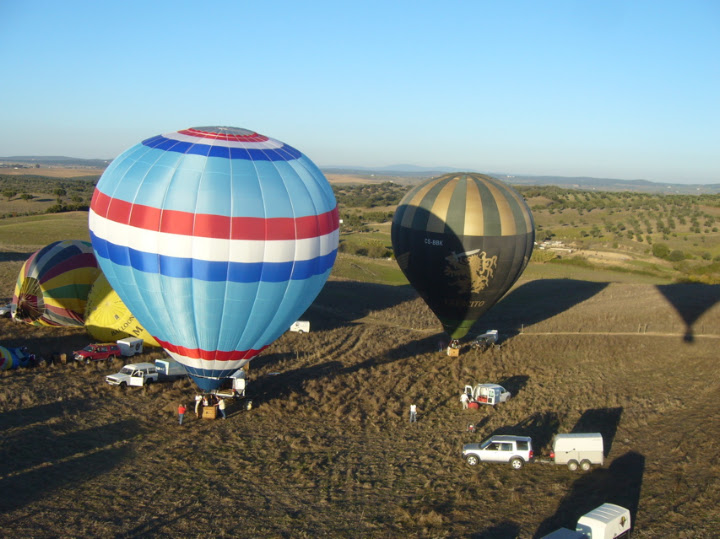 Ballonvaart in Portugal