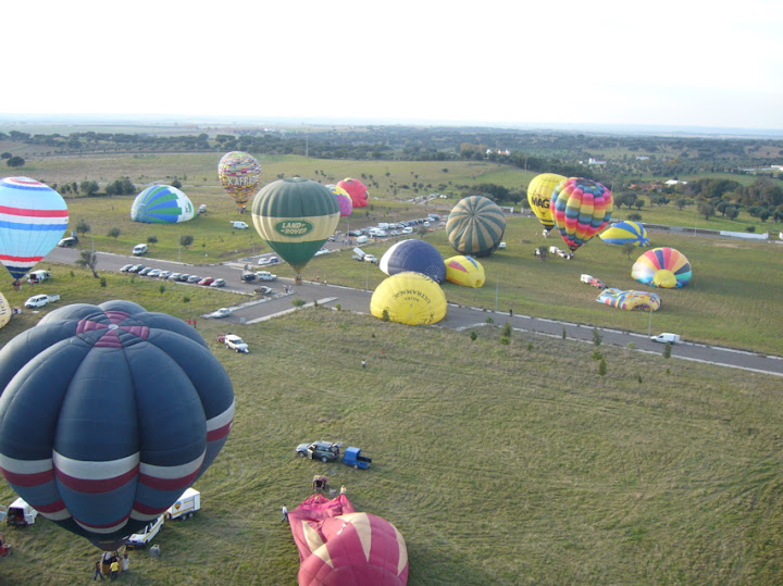 Ballonvaart in Portugal