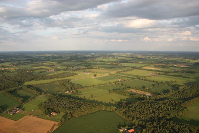 Ballonvaart in de achterhoek van Doetinchem naar Ruurlo