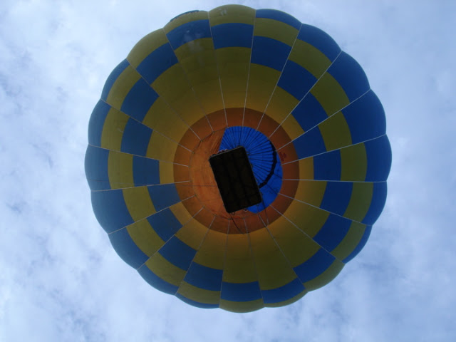 Ochtend ballonvaart in nieuw zeeland