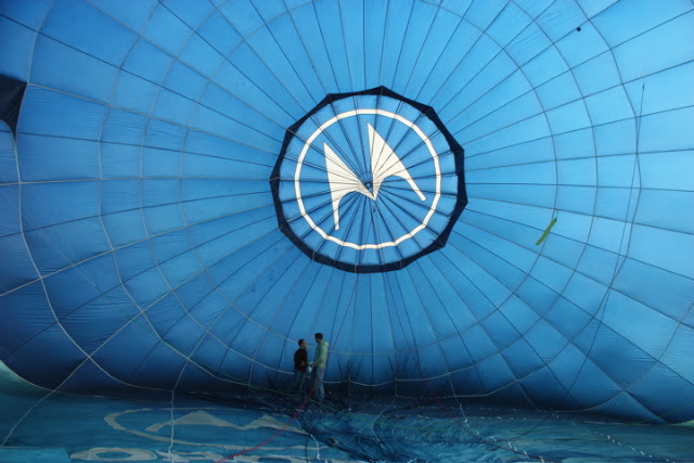 Lesballonvaart met de PH-WNG vanuit Exel over Lochem naar Barchem