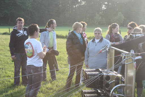 Mooie ballonvaart van Hummelo over Doetinchem , 's-Heerenberg en Emmerich naar Rees