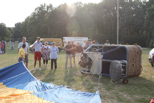Ballonvaart van Karpendonkse plassen Eindhoven naar Sterksel.