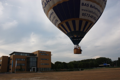 Prive ballonvaart met 5 personen van Arnhem naar Steenderen.