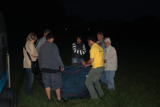 Ballonvaart vanuit Amersfoort met 7 ballonnen tot Boven Leeuwen.