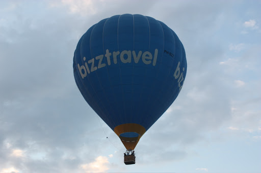 Ballonvaren in Hasselt naar Rouveen met het ballon festijn.