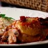 Piletina u finom umaku od gljiva/Chicken in mushrooms sauce