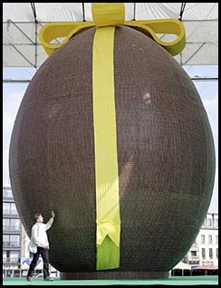 Ovo de chocolate gigante