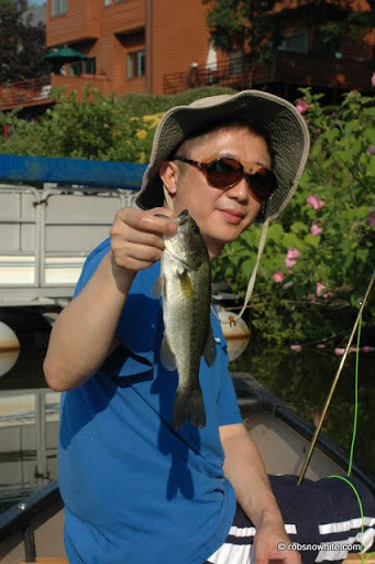 Andrew with fish