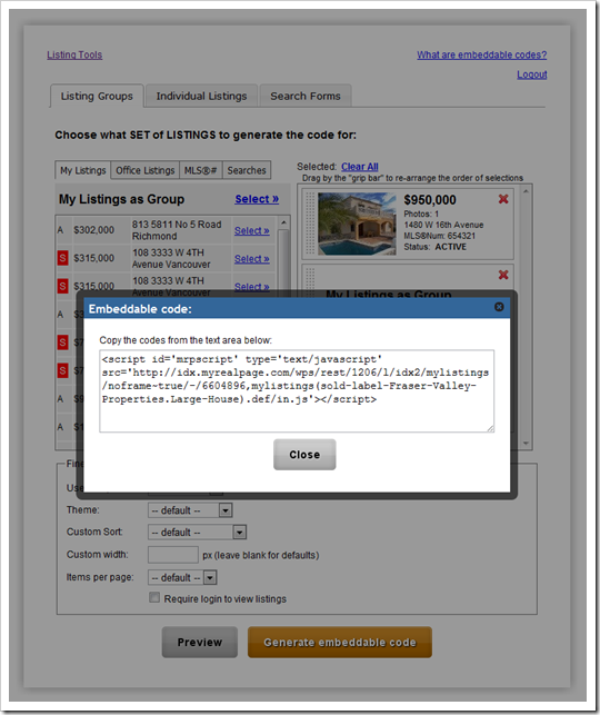 embeddable-listings-code