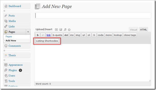 wp-plain-text-shortcode