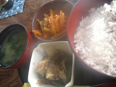 My steaming hot breakfast