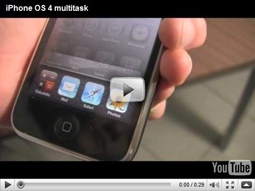  iPhone OS 4   multitarefa (vídeo)