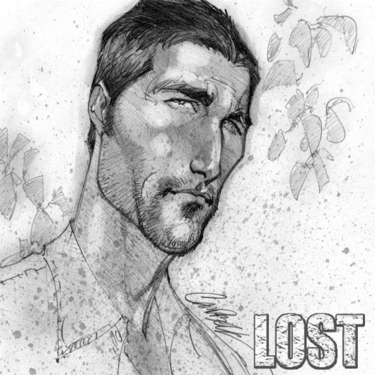  Caricaturas de personagens de Lost
