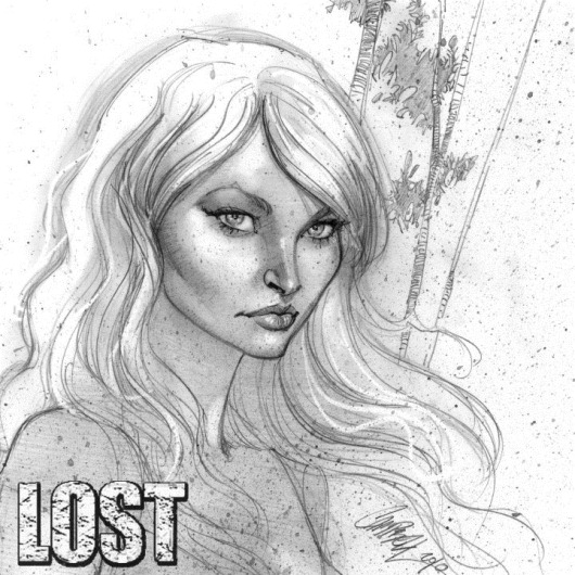  Caricaturas de personagens de Lost