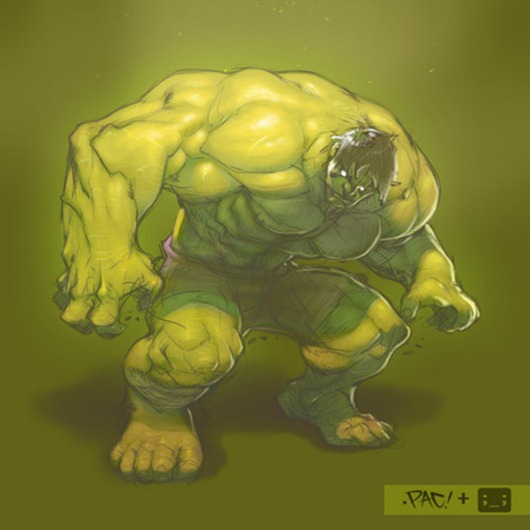 Hulk: Arte inspirada