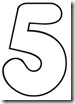 NUMEROS PARA COLORIR 5