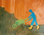039 - Le Coin de la Rue - 1993<br />
46 x 38 - Acrylique sur toile