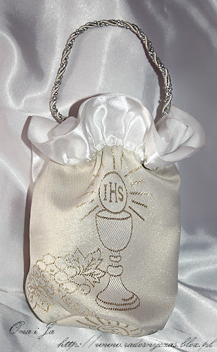 Torebka komunijna handmade by onaija