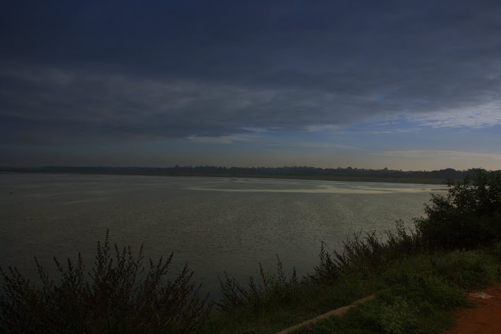 View of Hesaraghatta Lake in the morning