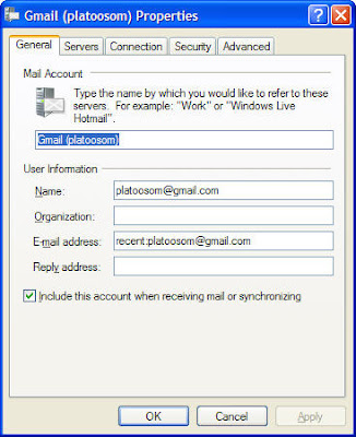 gmail recent mode