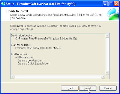 navicat setup 6