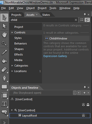 Simplest way to Create a Non-Movable Silverlight Child Window Simplest way to Create a Non-Movable Silverlight Child Window