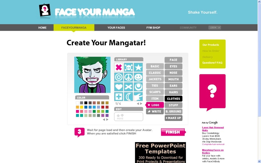 Face Your Manga - Acesse o site Face Your Manga - Acesse o site