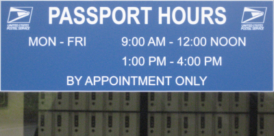 Redmond Post Office: passport