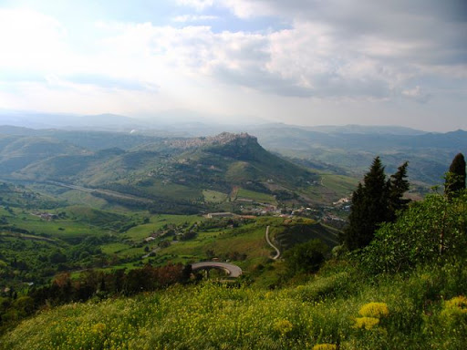 Calascibetta in Sizilien
