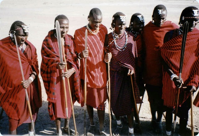 Guerreros masai Guerreros masai