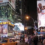 Times Square at night