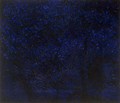 "The Navigator," 2002, oil and gold leaf on linen, 72"x84"