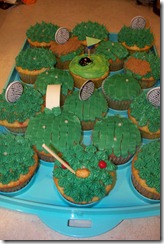 Golf Cupcakes