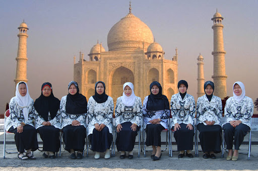 dimuka Taj Mahal