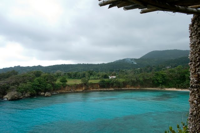 photograph of view overlooking boston bay from Fig Tree House