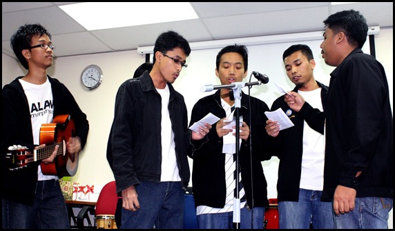 nasyid indie bersempena dengan program maal hijrah di fakulti.
