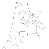 ALFABETO PARA COLOREAR
