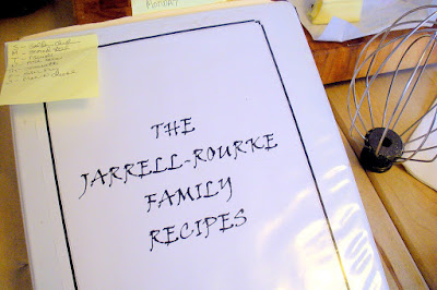 Our family recipe book