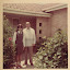 Linda with George King Linda with George King