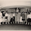 President Cory Aquino with the walkout team President Cory Aquino with the walkout team