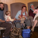 The Gersh family and their funny faces