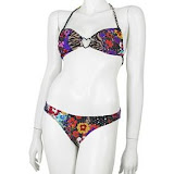 Jessica Simpson floral bikini Jessica Simpson Swimwear Collection